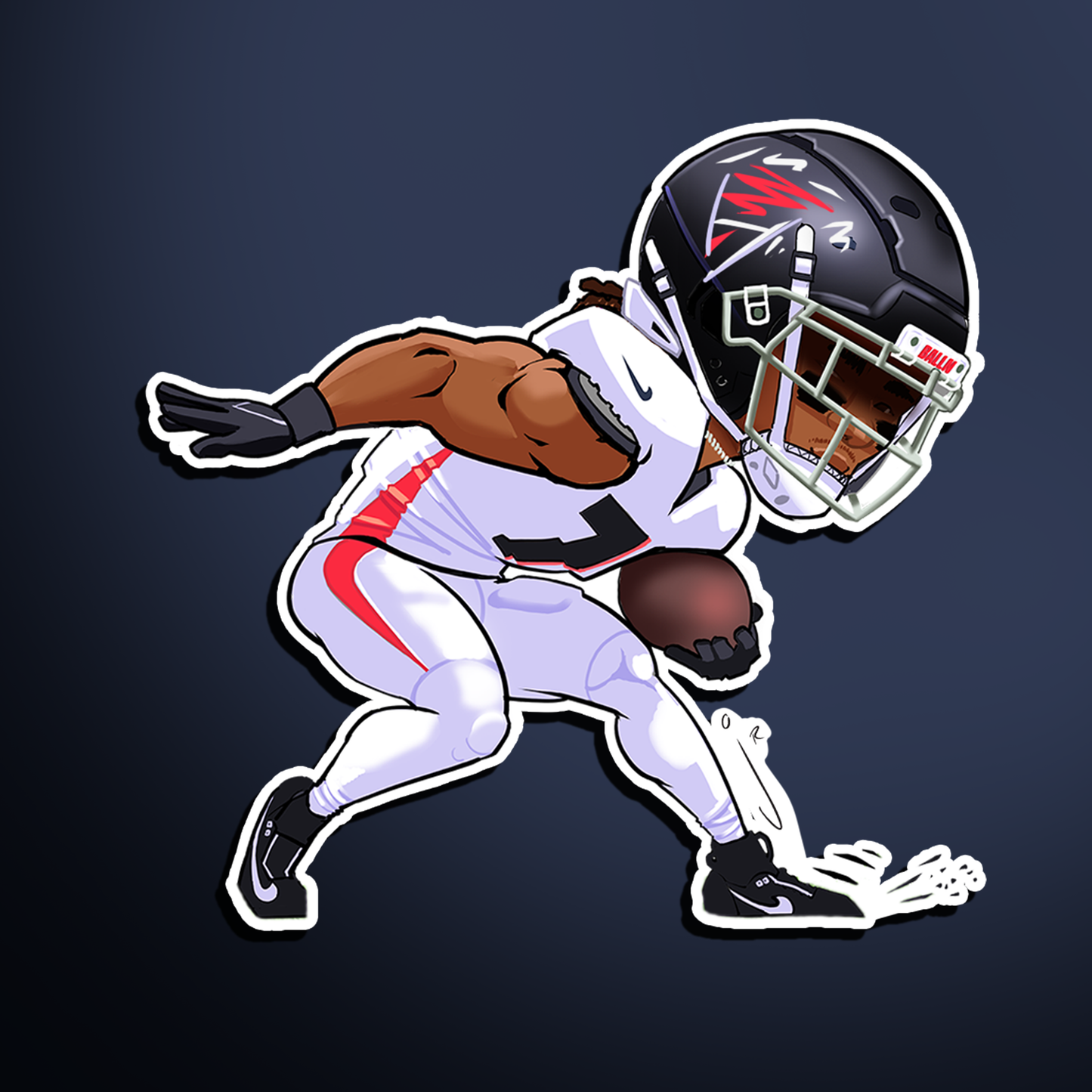 Bijan Ankle Breaker - Sticker