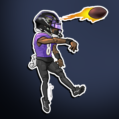 08 Flame Thrower - Sticker
