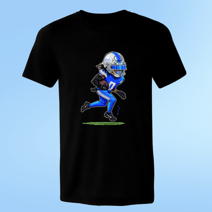 Jahmyr In blue - Tshirt
