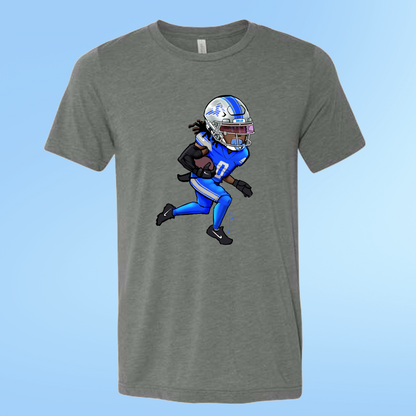 Jahmyr In blue - Tshirt
