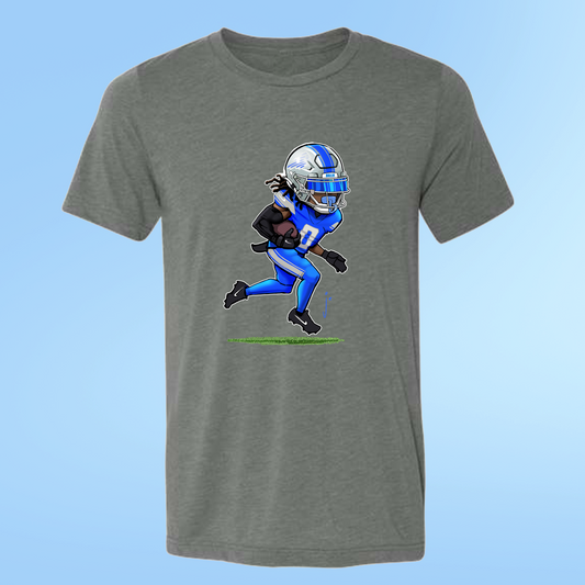 Jahmyr In blue - Tshirt