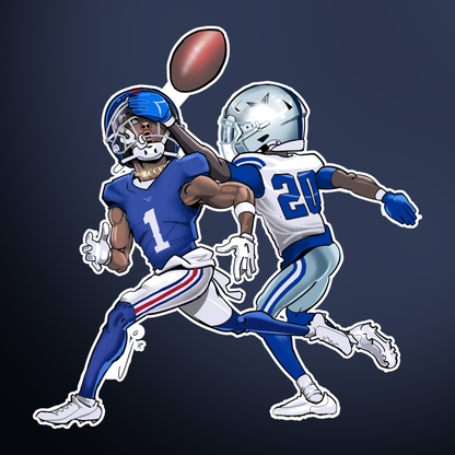 Malik Blindfold TD - Sticker